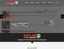 Tablet Screenshot of maryland3d.org